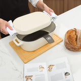 Kook 5 Qt Enameled Cast Iron Dutch Oven with Lid