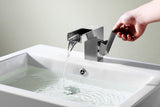 Zhona Series Single Hole Single-Handle Low-Arc Bathroom Faucet in Brushed Nickel