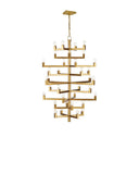 Andre Large Brass Chandelier