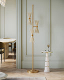 Novatude Gold Floor Lamp