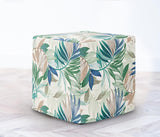 Indoor/Outdoor No Tip Block - Fern Indigo