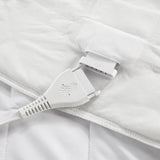 Microfiber 10 Heat Setting Heated Quilted Mattress Pad