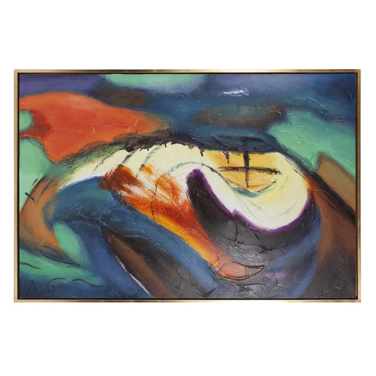 Color Explosion Hand Painted Original Art