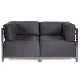 Axis 2pc Sectional Regency Gray Titanium Frame