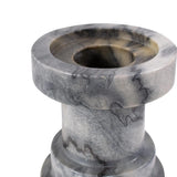Modern Clarinda Marble Candle Holder- Short