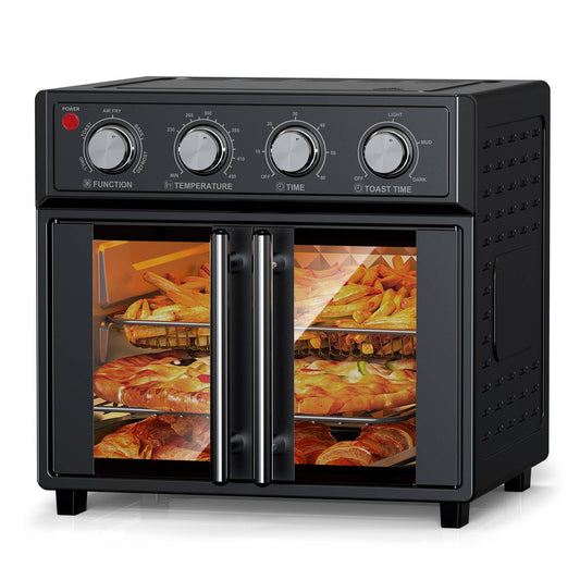 PlumChef 26QT 7-in-1 Air Fryer Toaster Oven 1700W