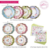 Tea Time Party Tableware Set for 16 Guests