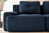 CORDELIA 153" 4-Seater Sofa with 1 Ottoman