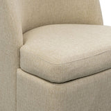 Cube-Inspired Dining Motion Chair, Taupe