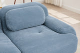 MIA 82'' Loveseat with 1 Ottoman