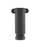 Happy 40 Tube Black Vase