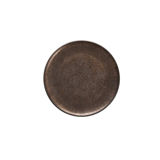 Nivo Metallic Flat Coupe Salad Plate 8.7"