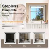 Smart Led Vanity Mirror with 3-Color Light