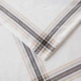 Cabin Cotton Flannel Sheet Set, Tan Plaid