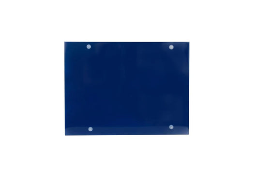 Rectangular Scalloped Riviera Tray - Blue