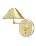 Seton Brass Swing-Arm Wall Sconce