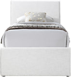 Myles - Linen Twin Trundle Bed