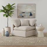 Indulge - Linen Corner Chair