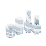 Glacier Bay Layered Cylindrical Glass Bottle- Short