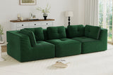 CORDELIA 116" 3-Seater High Armrest Sofa