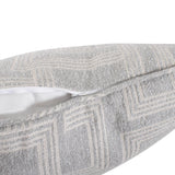 Indoor/Outdoor Pillow 24 x 24 Syros Fog