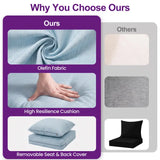 Wholesale 2‑Pack Deep‑Seat Patio Cushions with Removable Covers