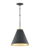 Pierrepont Small Black Pendant