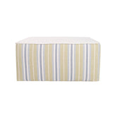 Indoor/Outdoor Universal Square Ottoman Dune Moss Cover Only