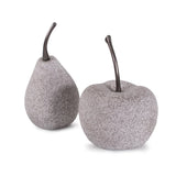 Modern Pomme Sculpture in Polyresin