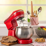 5.5QT 6-Speed Stand Mixer with Stainless Bowl