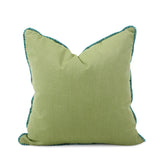 20 x 20 Outdoor Pillow with Dec Cord- Seascape Moss- Poly Insert