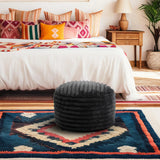 Short Pouf Shar Pei Black