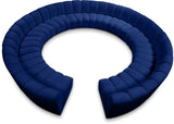 Infinity - 12 Piece Velvet Modular Sectional
