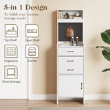Wholesale 5-in-1 Shoe Cabinet with Flip Drawer, Entryway Shoe Storage
