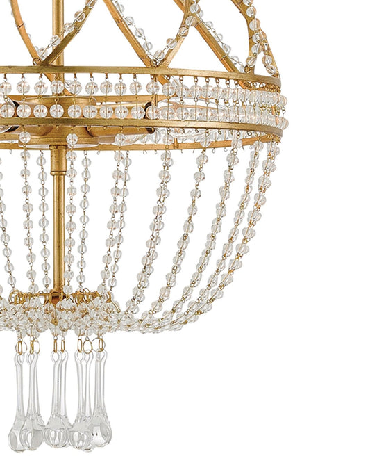 Ingenue Gold Chandelier