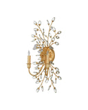 Forget-Me-Not Gold Wall Sconce
