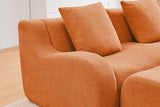 ROMA 148" 4-Seater Sofa with 2 Ottomans