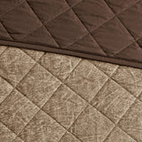 Lodge Cabin Microsuede 6-Piece Daybed Cover Set, Brown