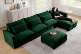 PERTH 157" 4-Seater Sofa with 2 Ottomans 12