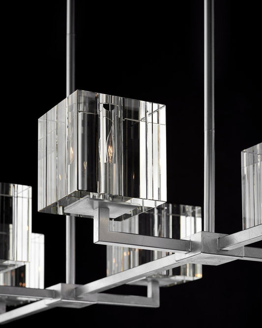 Valerio Silver Chandelier