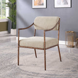 Bastille - Upholstered Dining Arm Chair (Set of 2) - Bronze Frame