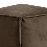 Square Pouf Bella Chocolate