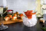 Kook Glass Caviar Chiller & Martini Glass