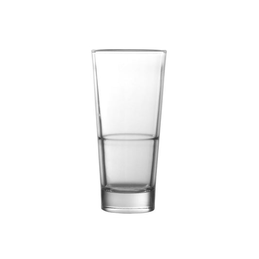 Elixir Stackable Cooler Glass 15.75oz Pack Size - CASE 12