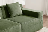MARTHA 153" 4-Seater Sofa with 1 Ottoman