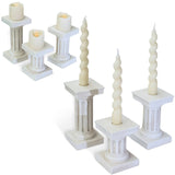 Greek Column Candle Stick/ Votive Holder