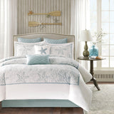 Coastal Seastar 4PC Comforter or 3PC Duvet Cover Set
