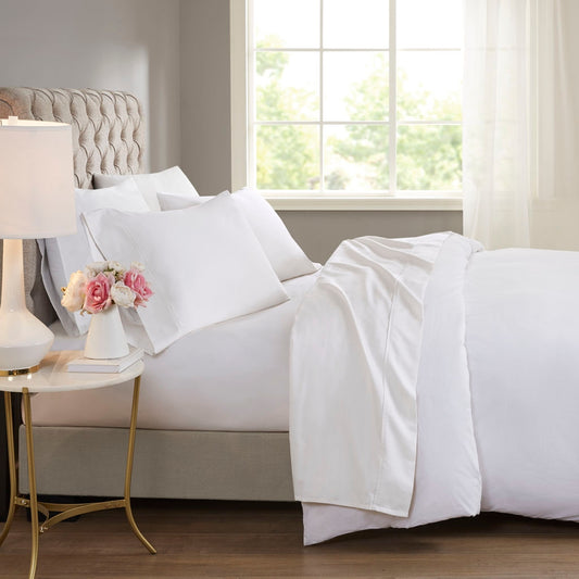 Cooling 600 Thread Count 4 Pieces Cotton Sheets Set