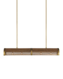 Woodbine Chestnut Rectangular Chandelier