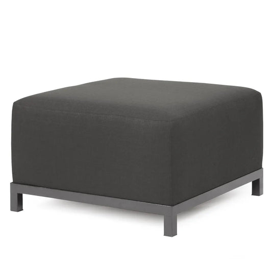 Axis Ottoman Sterling Charcoal Titanium Frame